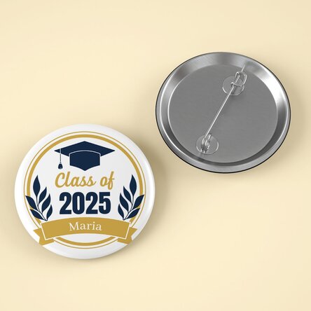 Insignă personalizată cu nume - Absolvire