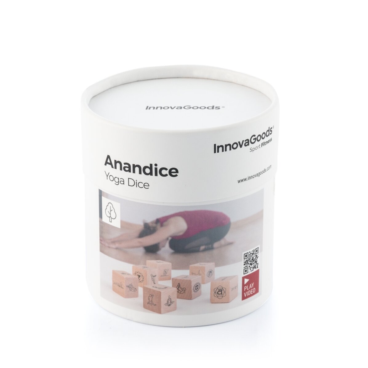 Joc yoga din 7 zaruri de lemn