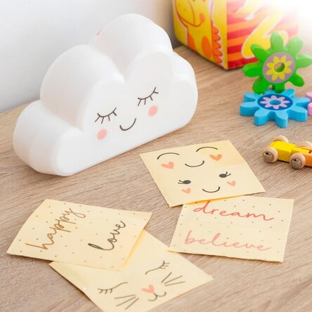 Lampă de veghe cu proiector - Norișor