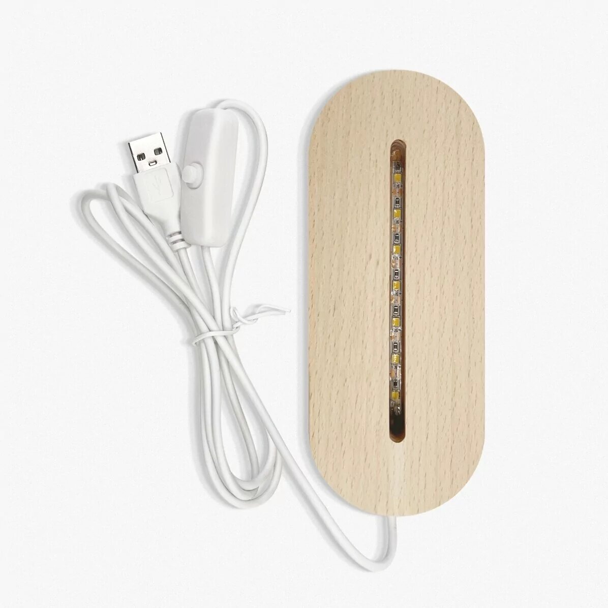 Lampă veghe LED inimă personalizată cu 7 poze