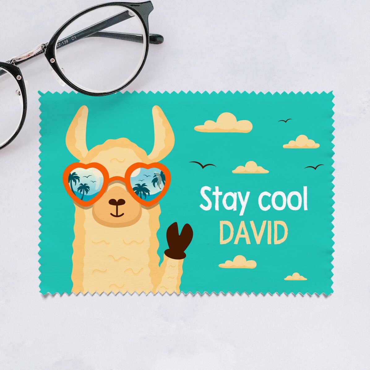 Lavetă personalizată pentru curățare ecrane/ochelari - Cool