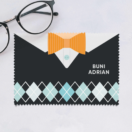 Lavetă personalizată pentru curățare ecrane/ochelari - Bunic 