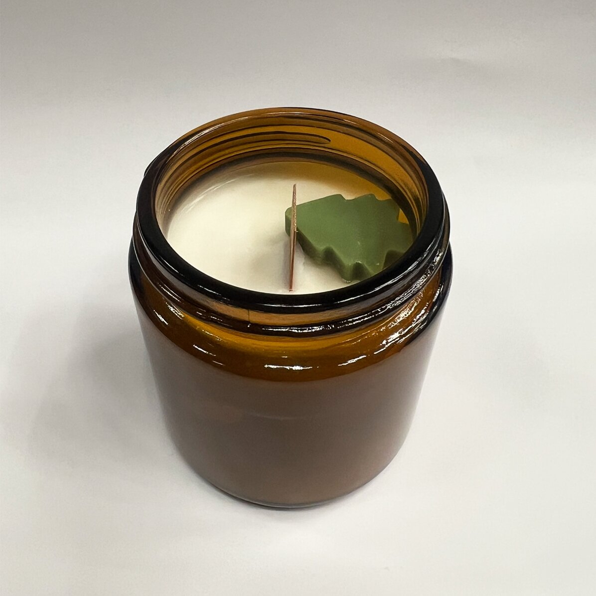 Lumânare mică parfumată personalizată cu text - Winter