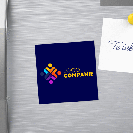 Magnet 10x10 personalizat cu logo