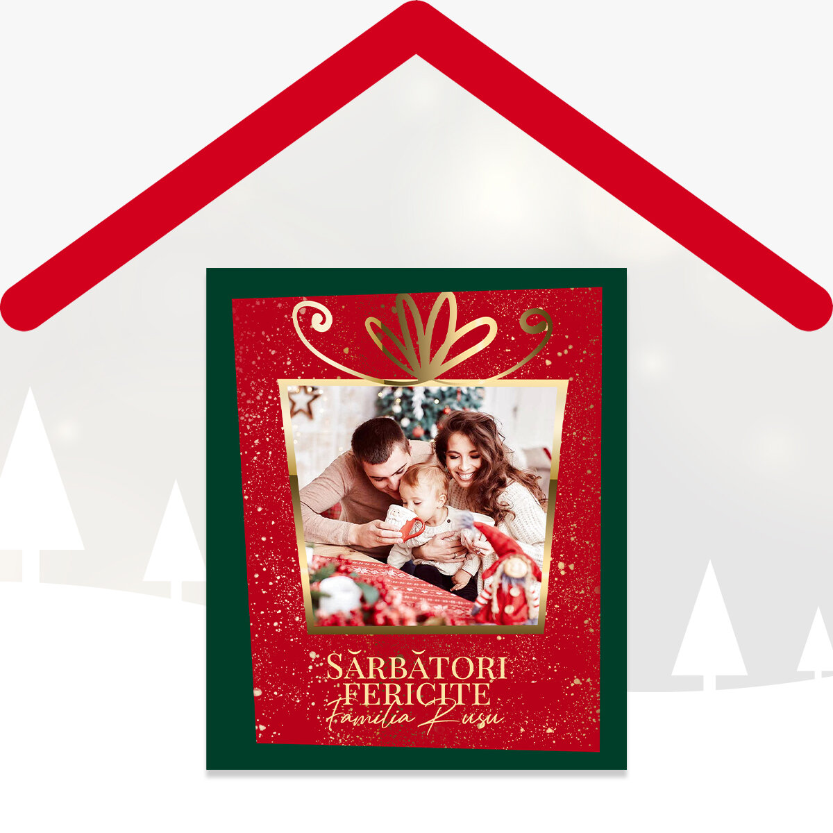 Christmas magnets and pictures