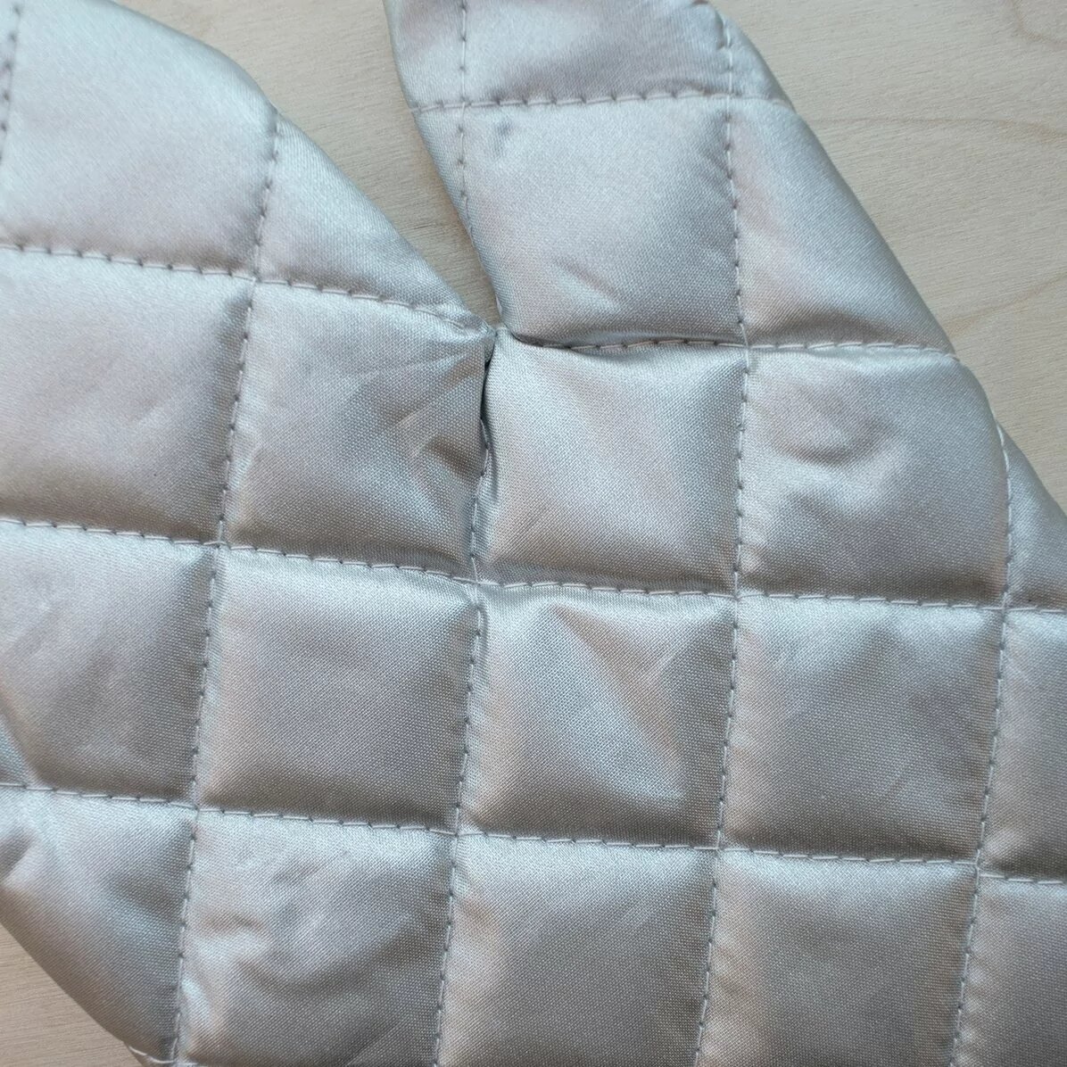 Mănușă de bucătărie personalizată cu text -  dessert first...