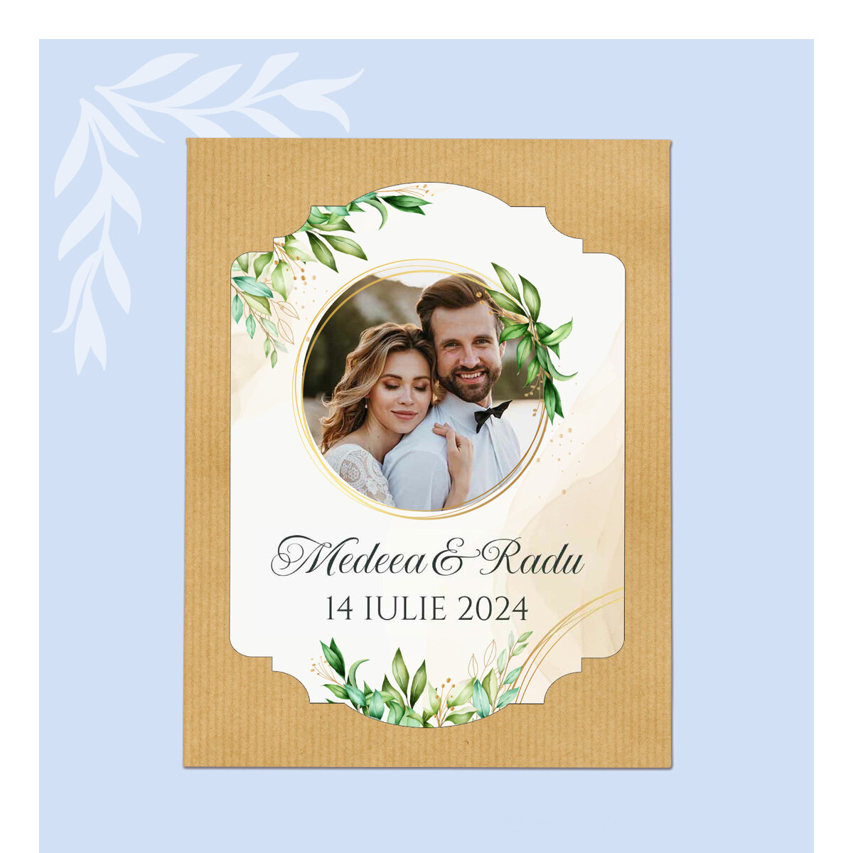 Personalised plantable wedding favours