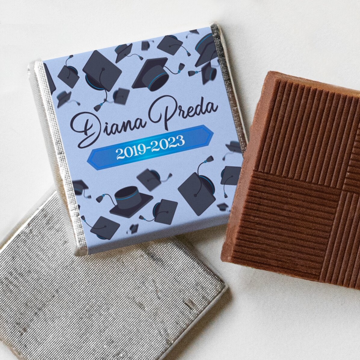 Mini ciocolată personalizată - Celebrarea absolvirii