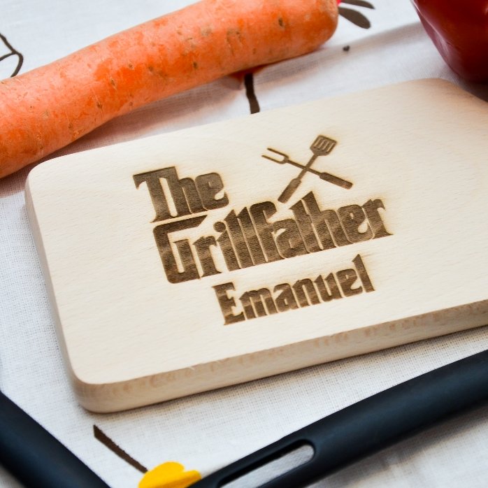 Personalised mini chopper - The Grillfather