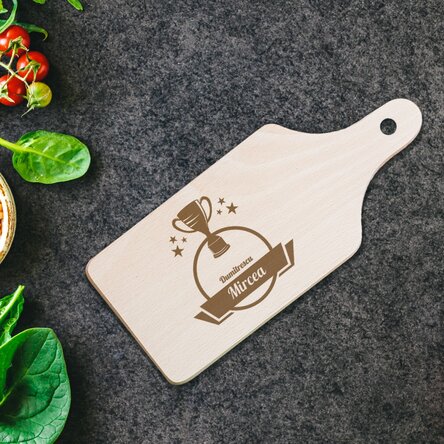Mini tocător personalizat - Bucătar campion
