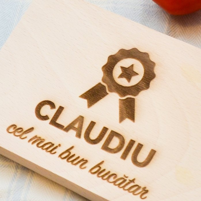 Mini tocător personalizat - Cel mai bun bucătar