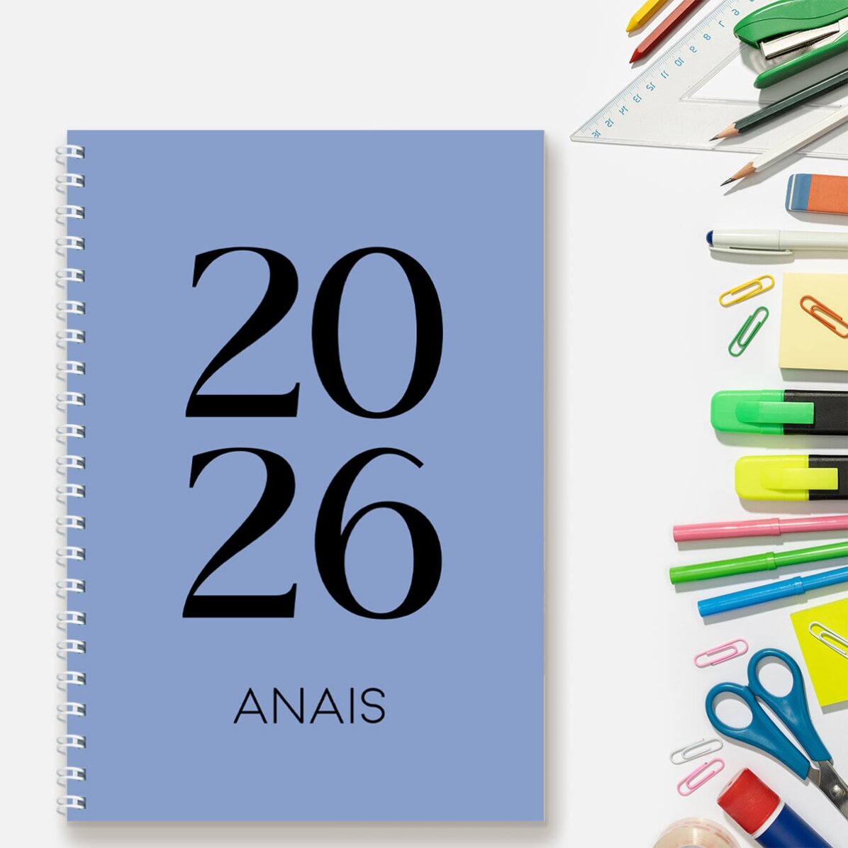 Notebook personalizat cu text - Daily Diary