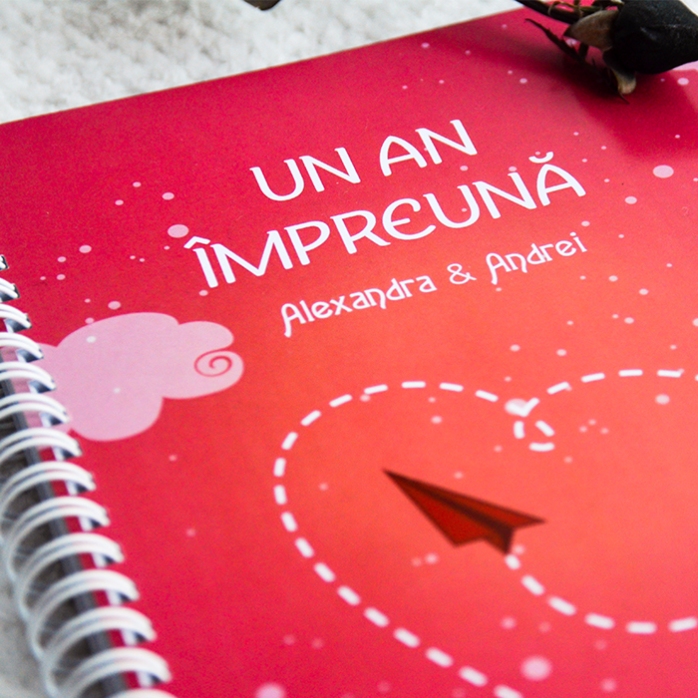 Notebook personalizat - Povestea noastră