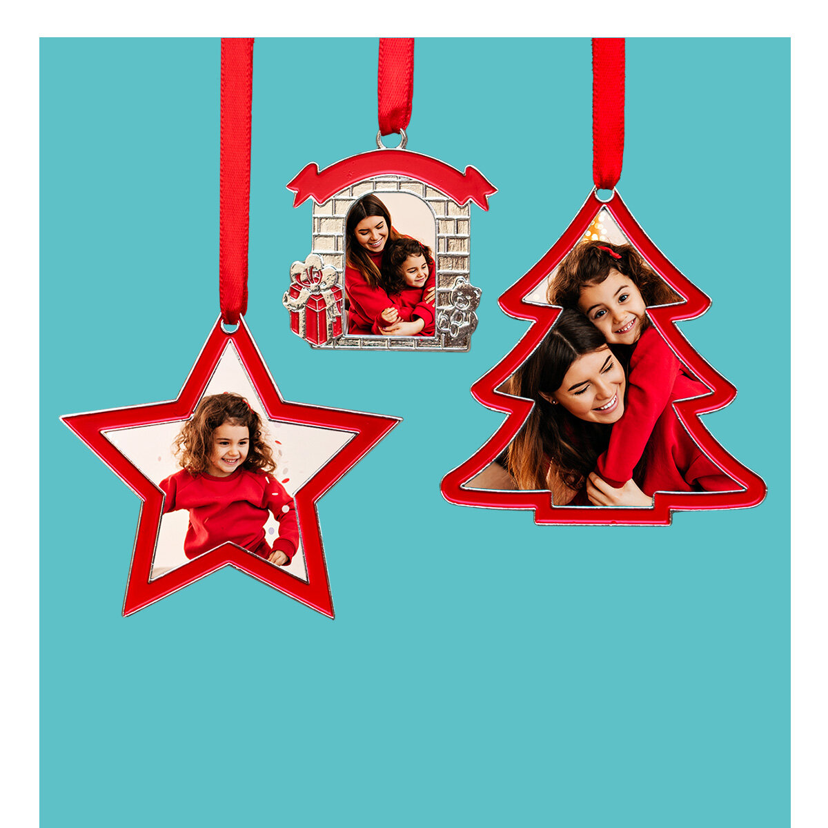 Personalised Christmas tree decorations