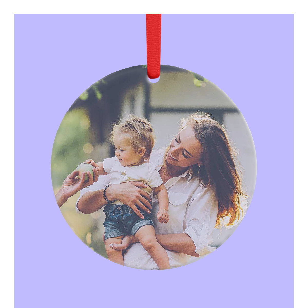 Personalised glass ornaments