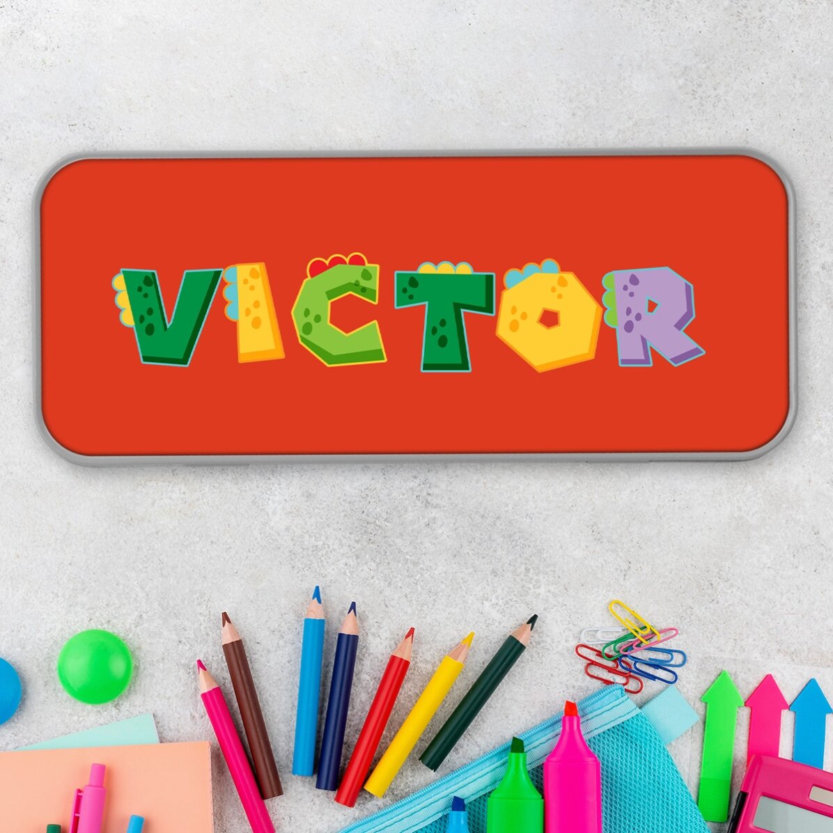 Penar personalizat cu nume - Dino