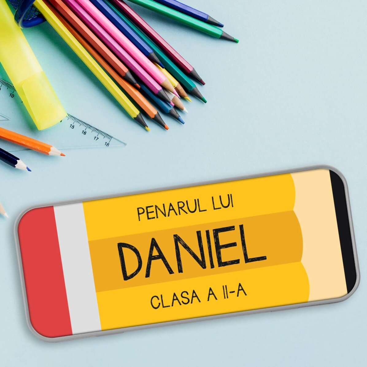 Penar personalizat cu text - Creion