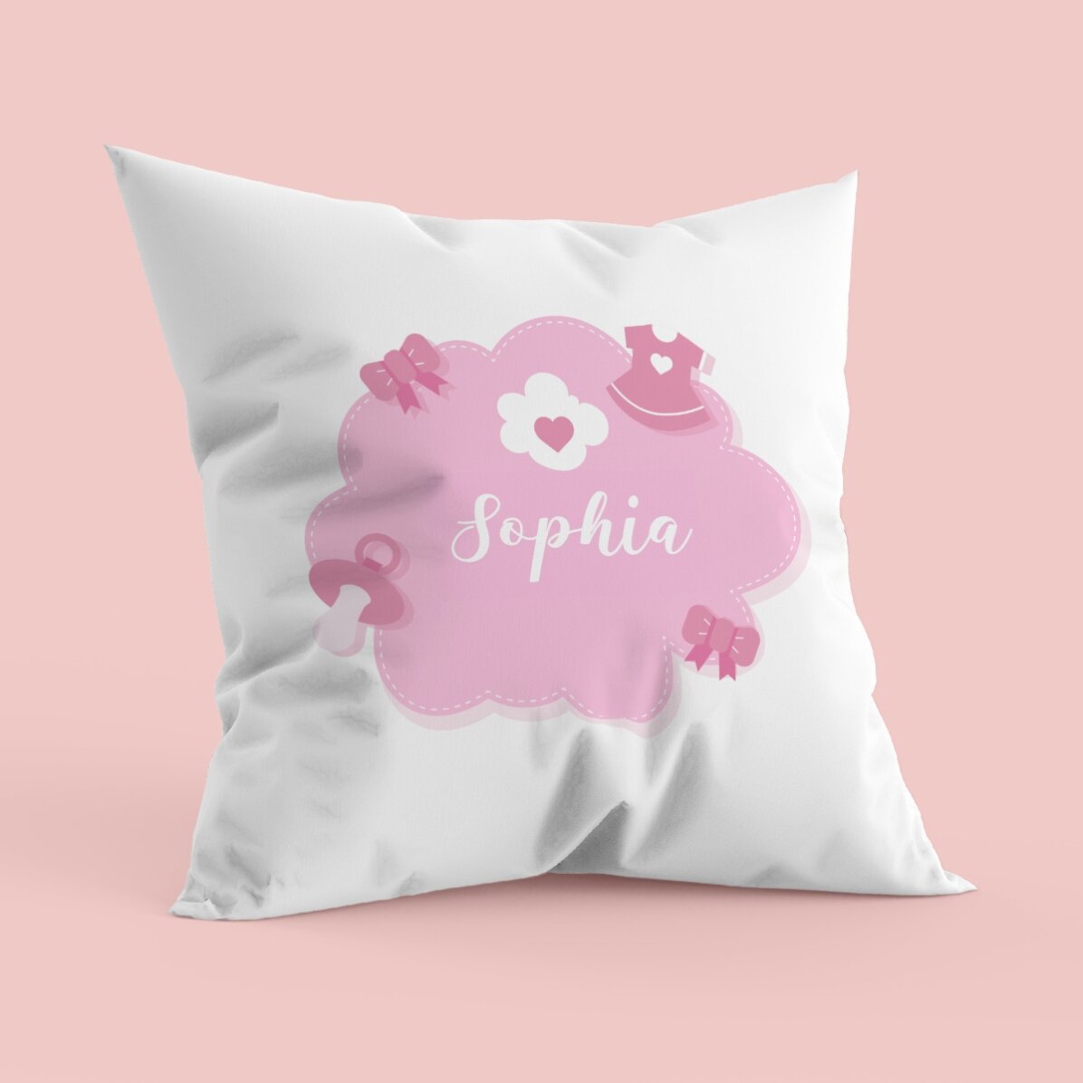 Pernă personalizată cu text - Baby
