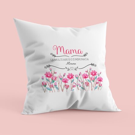 Pernă personalizată cu text - Mama
