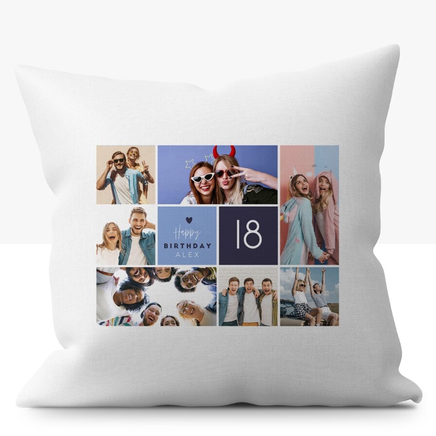 Personalised cushions for birthdays