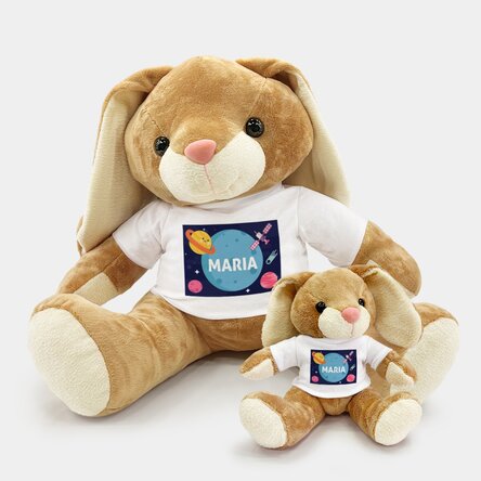 Pluș iepure personalizat - Space