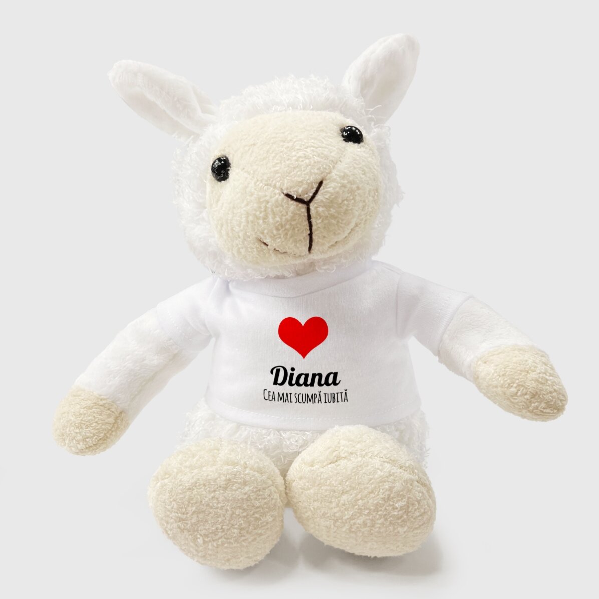 Personalised sheep with love name