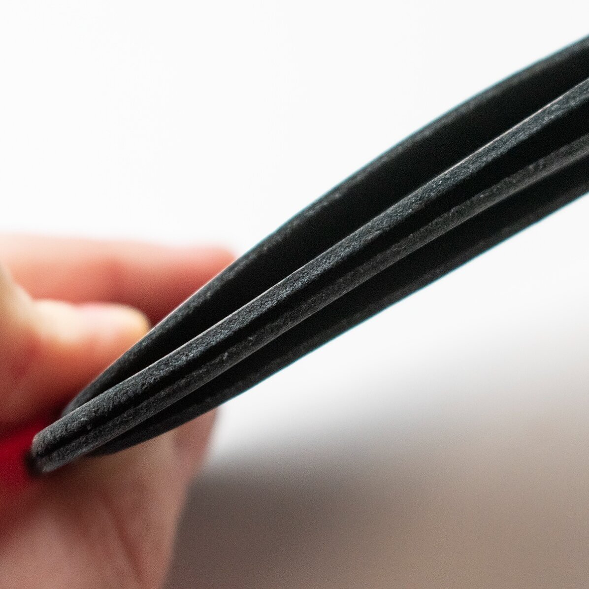 Personalised leather wallet with message - Please note!