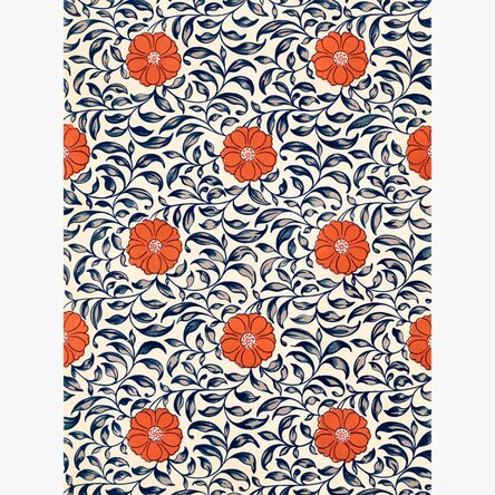 Poster Flori chinezești roșii