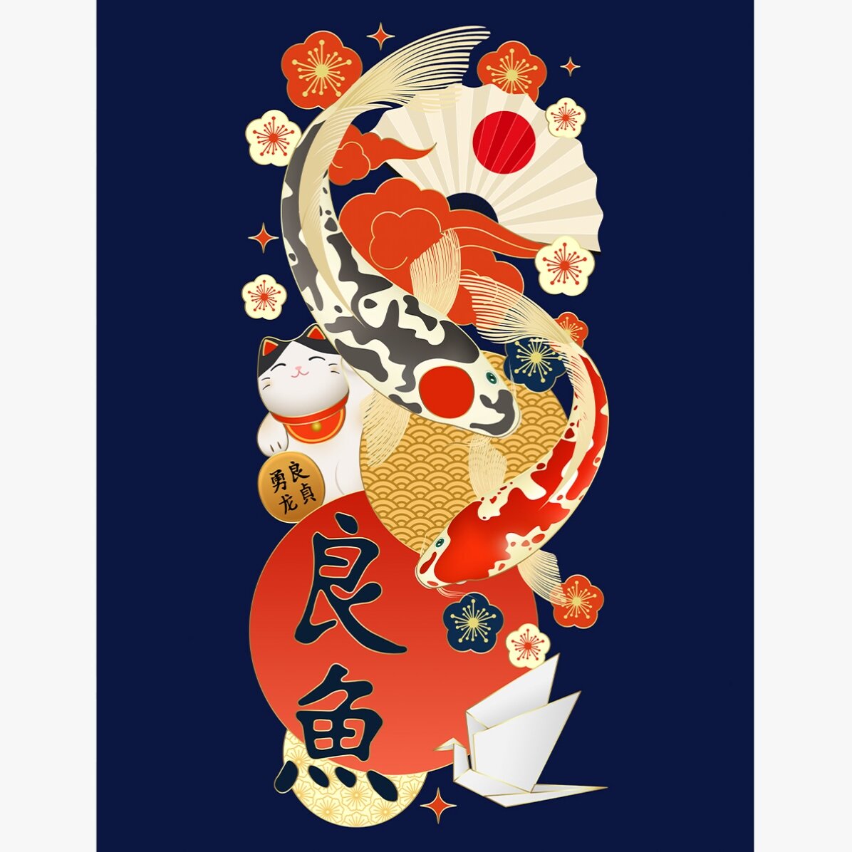 Poster Elemente japoneze