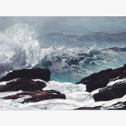 Poster landscape - Winslow Homer - Northeaster 1895