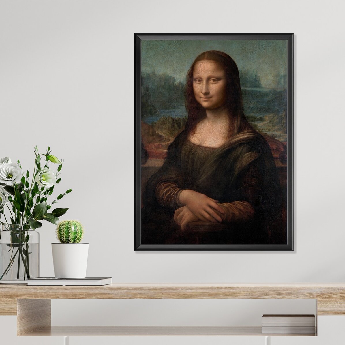 Poster Leonardo da Vinci, Mona Lisa del Giocondo, 1506