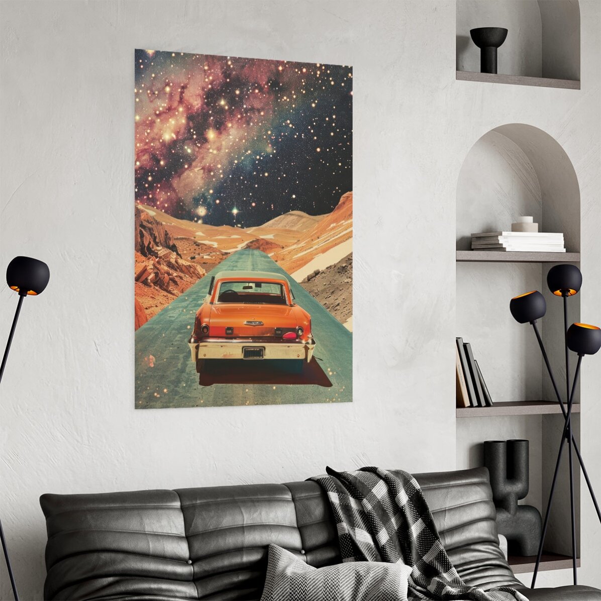 Poster Mașina printre stele