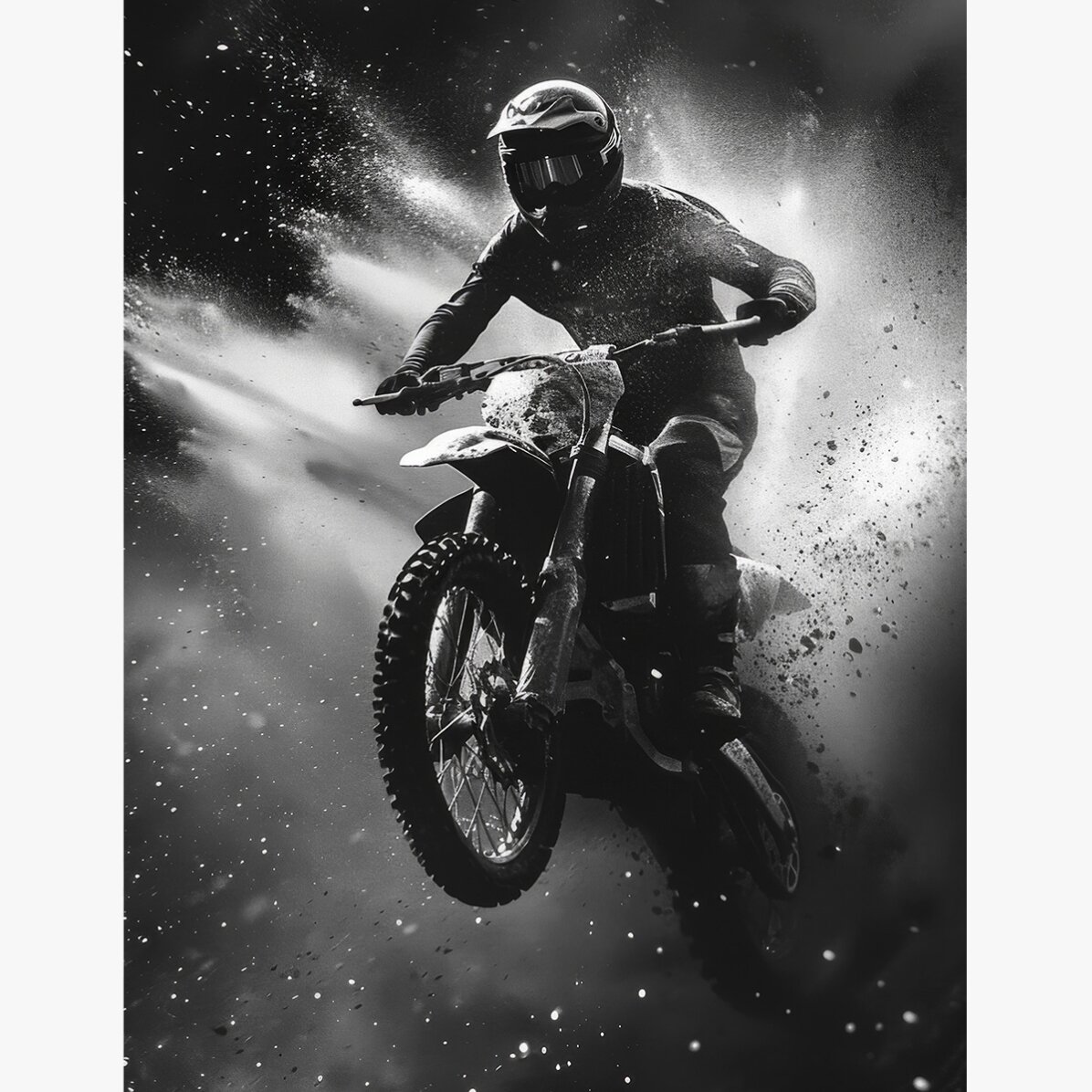 Poster Motociclist 