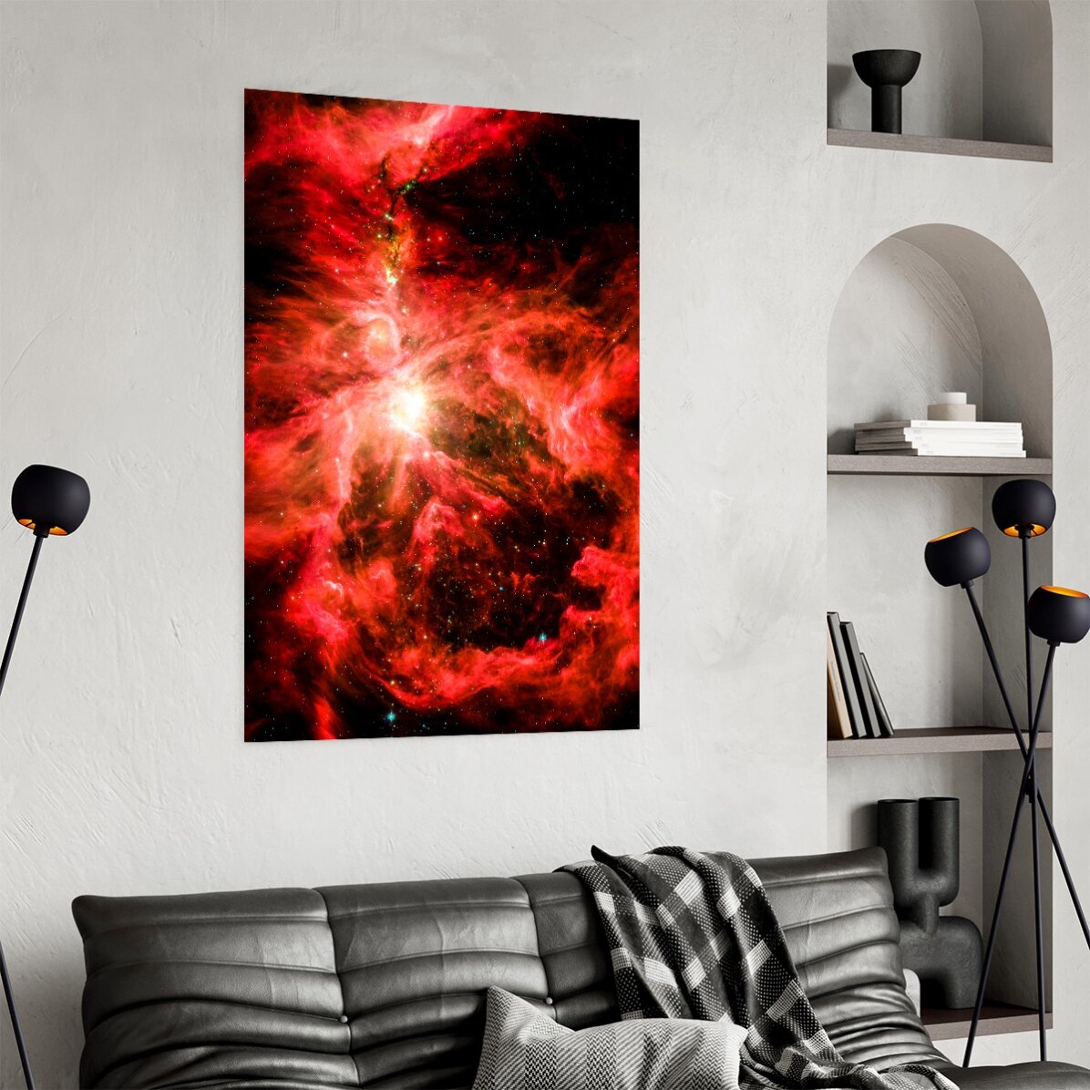 Poster Nebuloasă Roșie