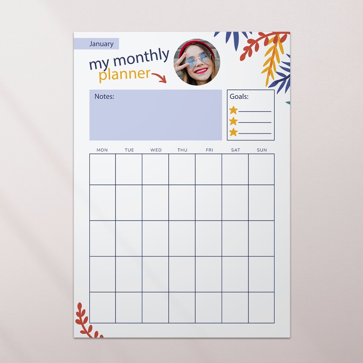 Poster personalizat - Goals