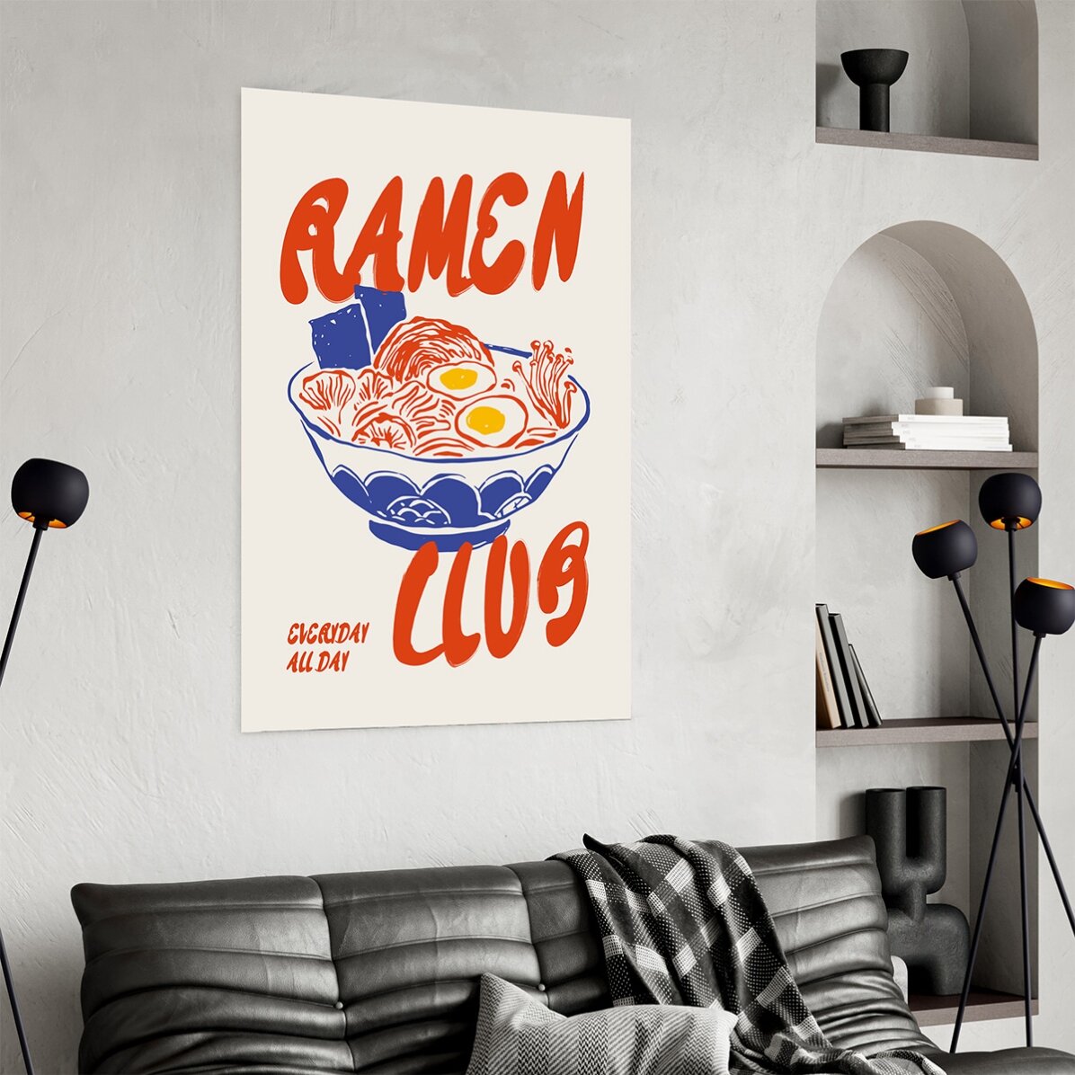 Poster Ramen Club