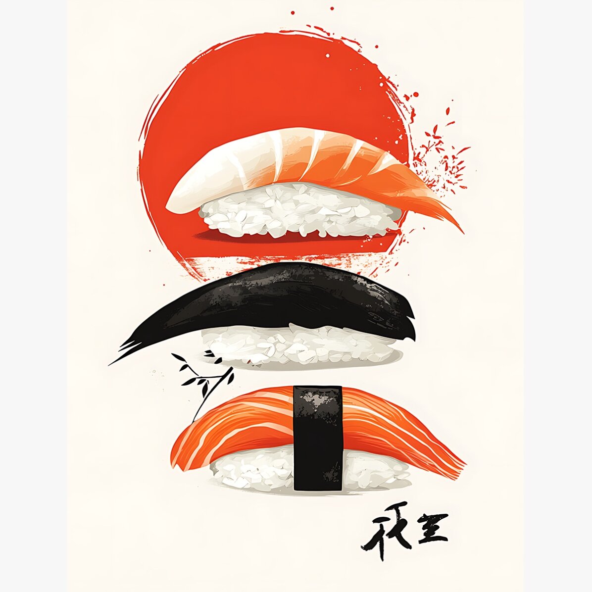 Poster Sushi art