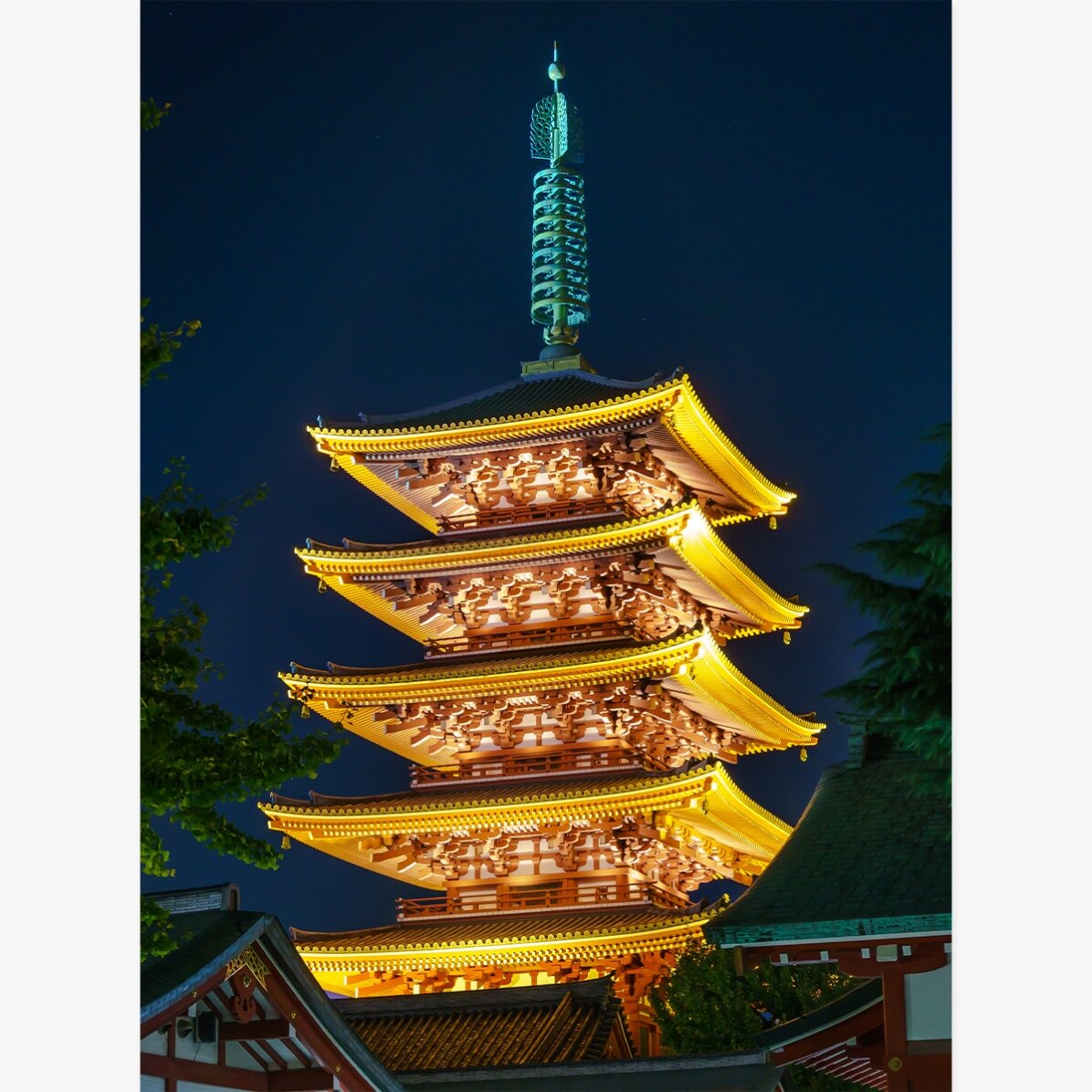 Poster Templu japonez