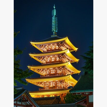 Poster Templu japonez