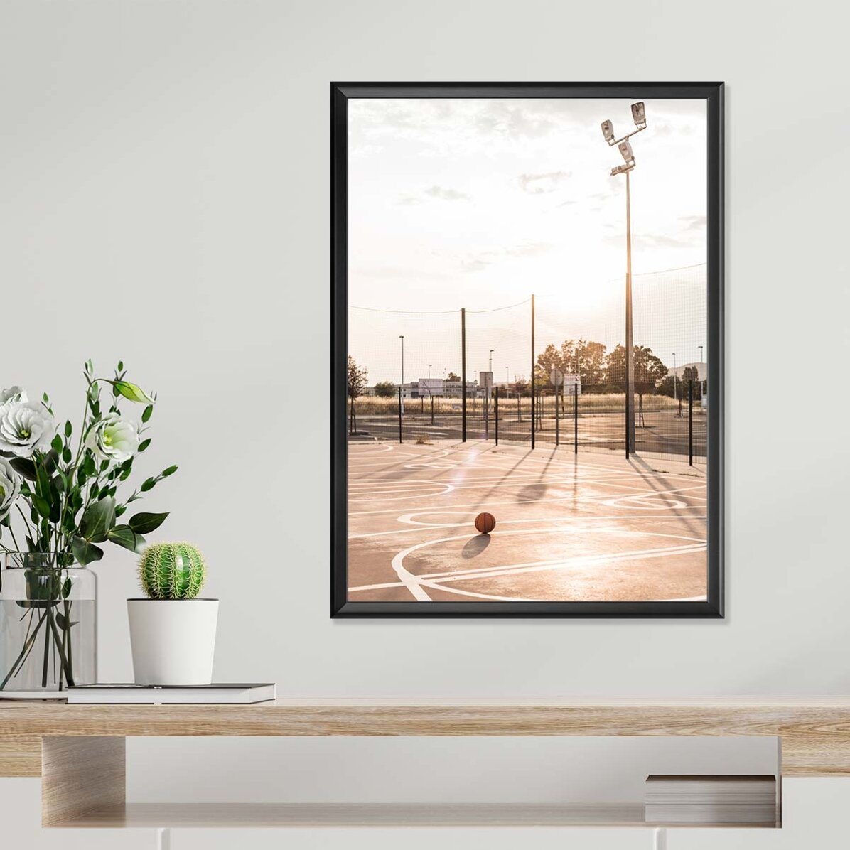 Poster Teren de Baschet