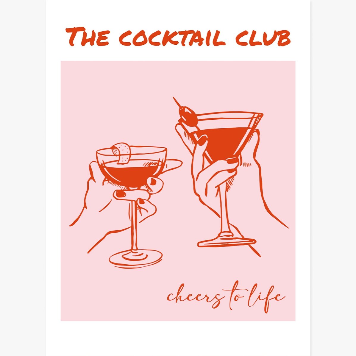 Poster The Cocktail Club