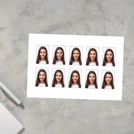 Photos for documents - ID type - 2 x 3 cm