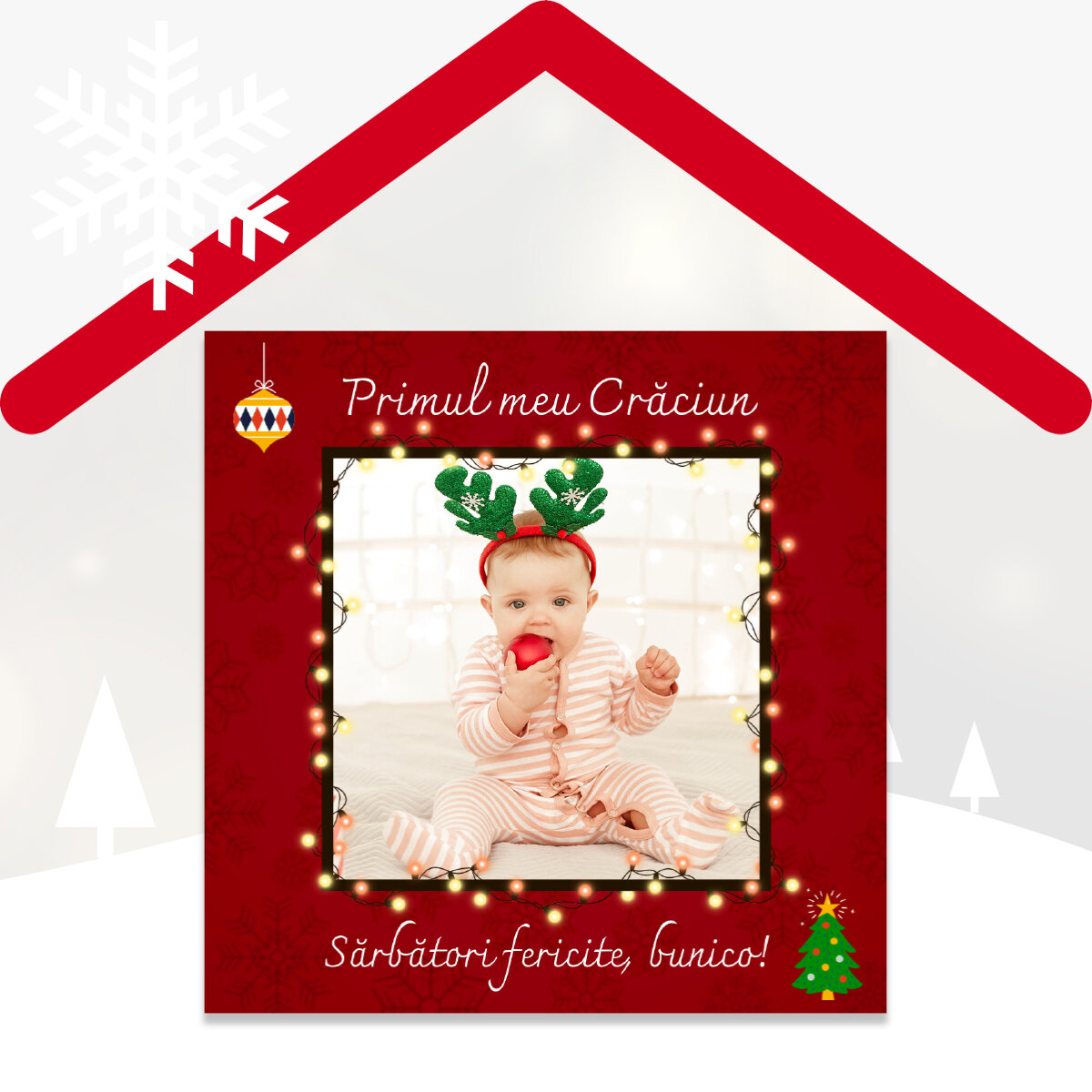 Personalised photos with messages