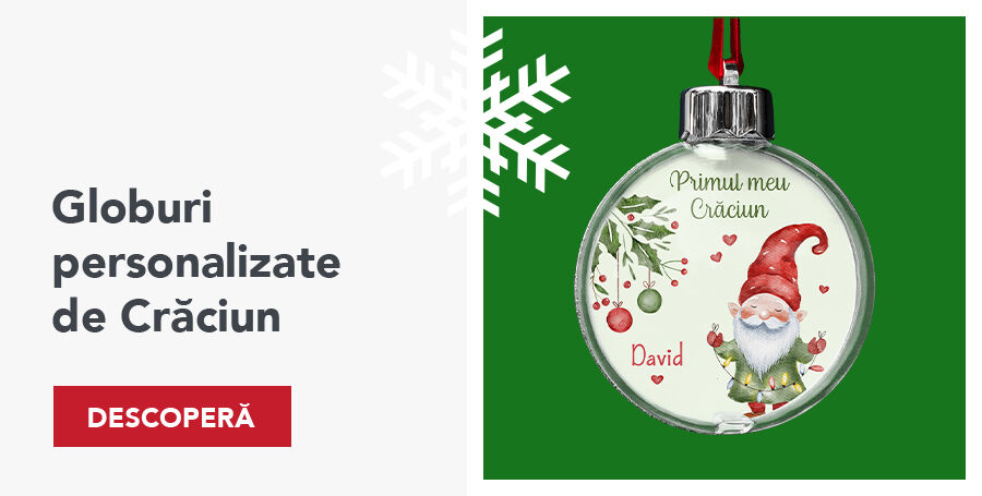 Personalised Christmas baubles