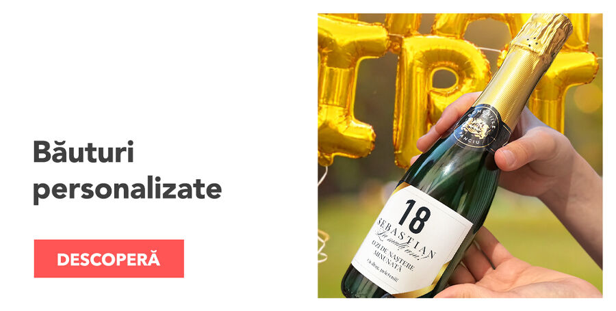 Personalised drinks for birthdays