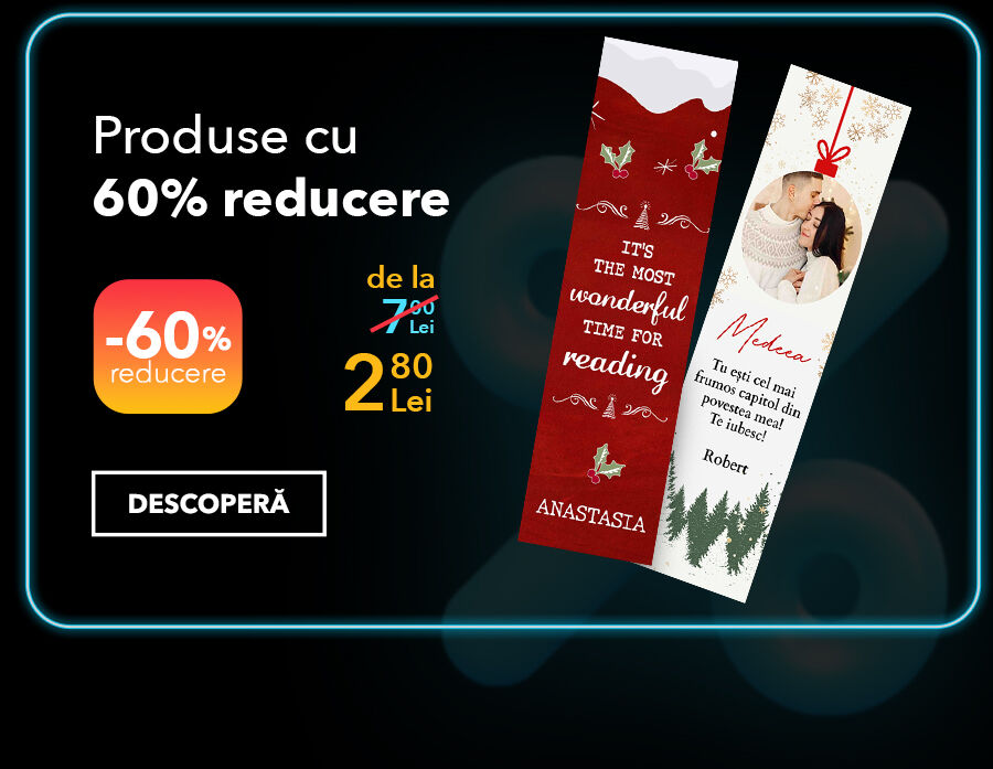 Personalised gifts reduced by 60% - Black Friday