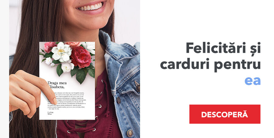 Felicitări pentru ea