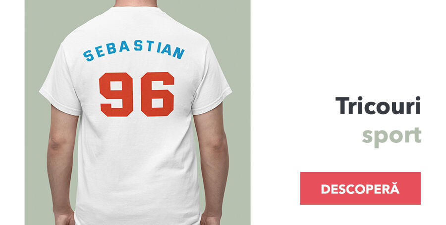 Customised sports T-shirts