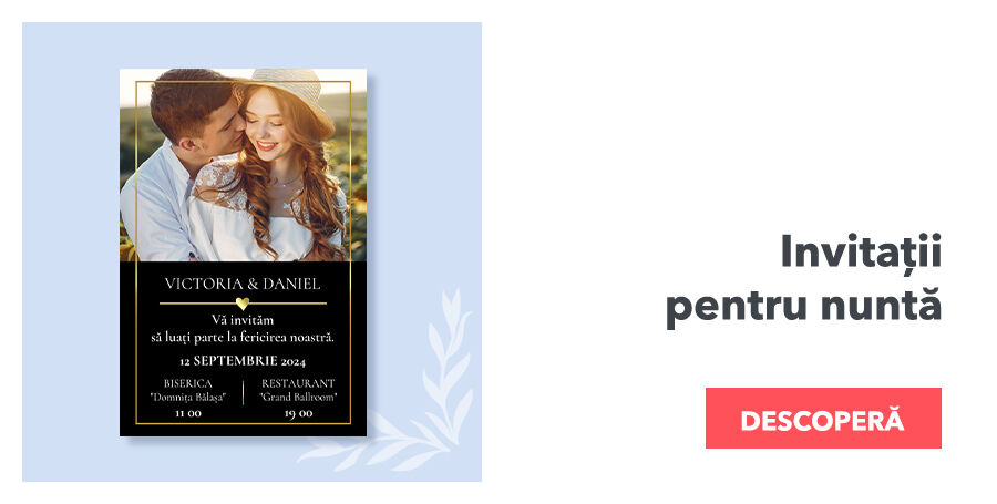 Personalised wedding invitations