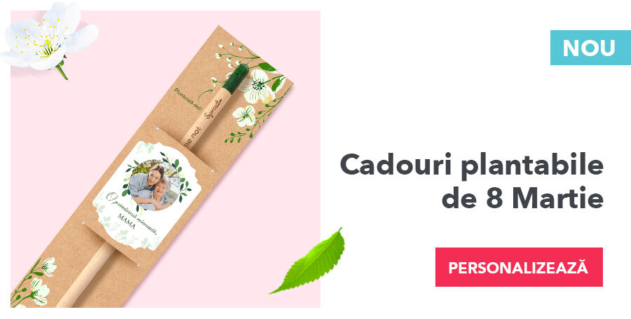 Plantable gifts for 8 March